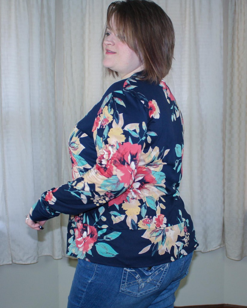 BlackWood Cardigan by Helen's Closet - Side View